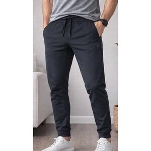 Birddogs Men's Joggers Black Built-in Liner Athletic Sweatpants Small 30 Inseam